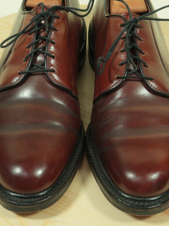 Allen Edmonds Leeds Shell Cordovan Dress Shoes Mens 8.5D Brown PTB main image 10